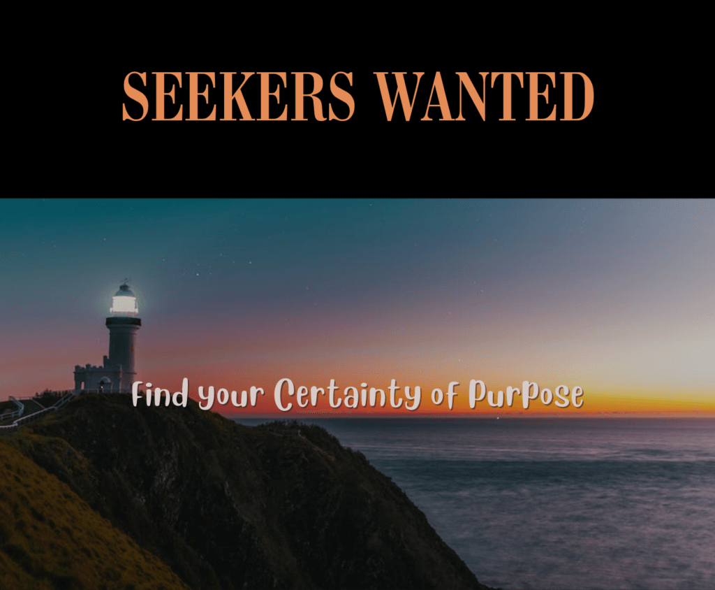 Seekers Wanted - Registration - TDN - Retreats